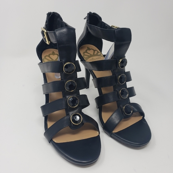 Fergalicious Women's Margo High Heel Open-toe Sand - Picture 6 of 10